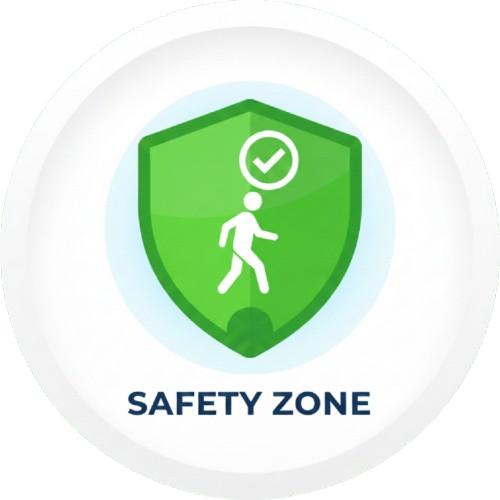 real time location tracking for zone safety in hospital premises